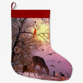 Jul firande LeeMarie's Creative Design Stor Julstrumpa