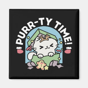 Jul Firande med PurrTime Cat Magnet