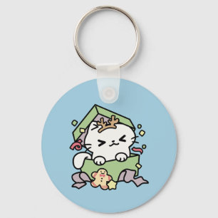 Jul Firande med PurrTime Cat Nyckelring