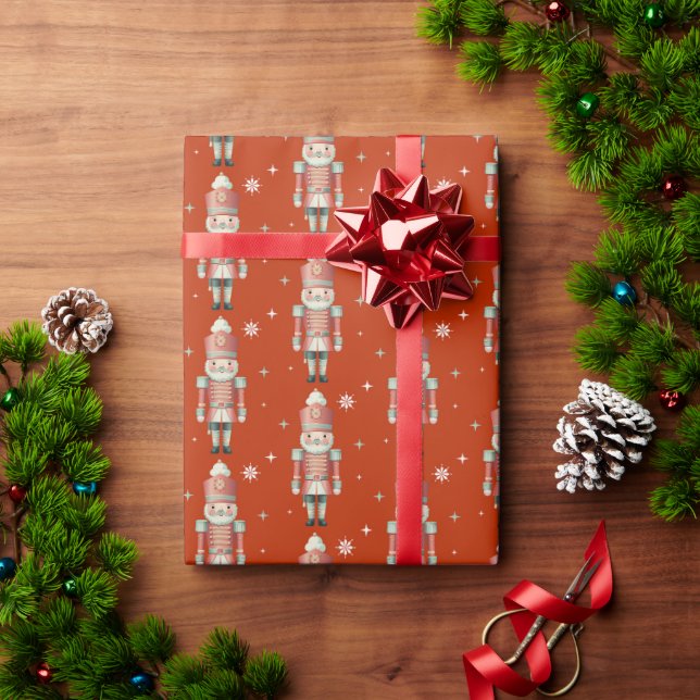 Jul Firande Nötknäppare Presentpapper (Julgåva)