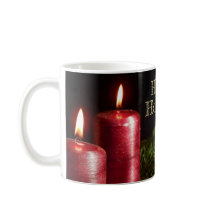 Jul Firande Red Candles Winter Helgdagars