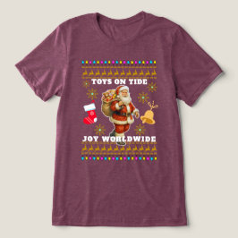 Jul firande Tri-Blend skjorta T Shirt
