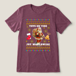Jul firande Tri-Blend skjorta T Shirt