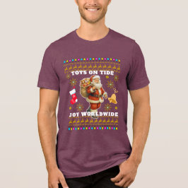 Jul firande Tri-Blend skjorta T Shirt