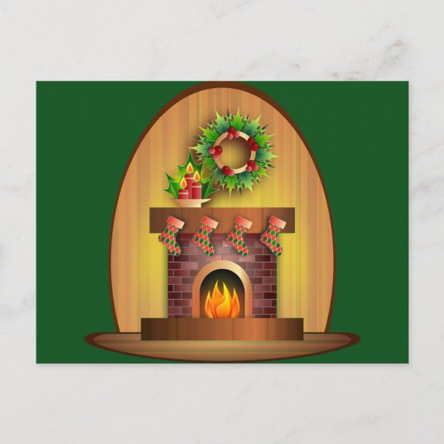 Jul Firande Vykort (Framsida)