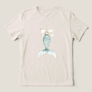 Jul Fiskjungfru Kräm Båge T Shirt