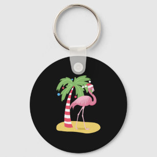 Jul Flamingo Beach Nyckelring