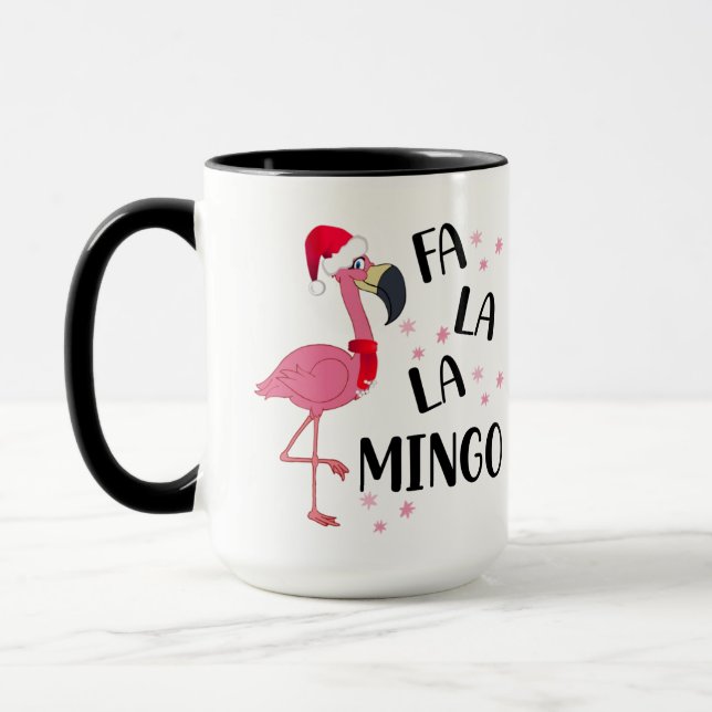 Jul Flamingo Mugg (Vänster)