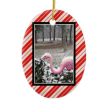 Jul Flamingo Ornament