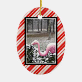 Jul Flamingo Ornament