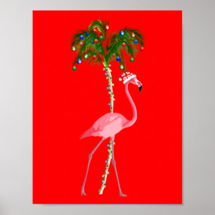 Jul Flamingo Poster