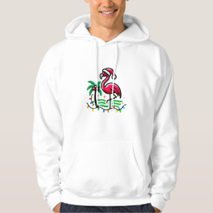 "Jul Flamingo Roligt" Hoodie