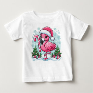 Jul Flamingo Sublimering Clipart T Shirt
