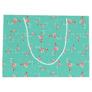 Jul Flamingo Twist stor presentväska