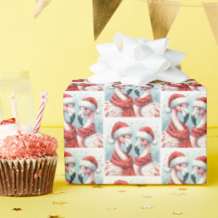 Jul Flamingos Presentpapper