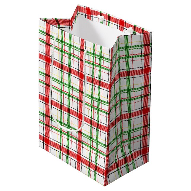 Jul Flanell Play Tartan Design - Vit (Skapare uppladdad)