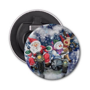 Jul Flaska-öppnare med Lycklig-vänner Flasköppnare