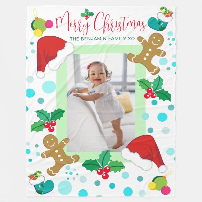 Jul Fleece Blanket (Framsidan)