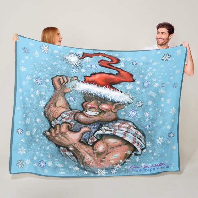 Jul Fleece Blanket (På plats)