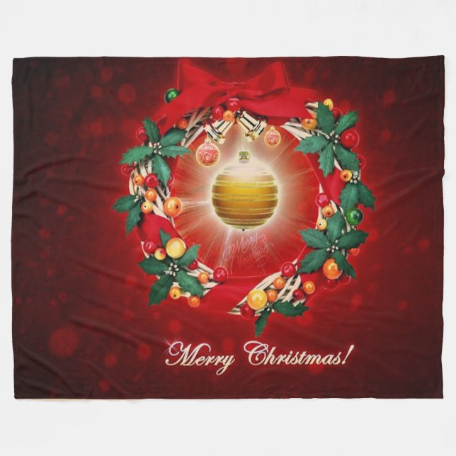 JUL FLEECEFILT (Framsidan (Horisontell))