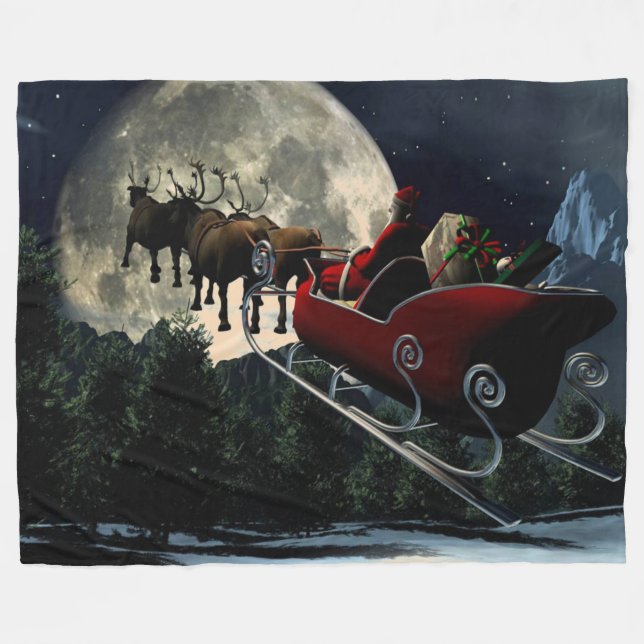 JUL FLEECEFILT (Framsidan (Horisontell))