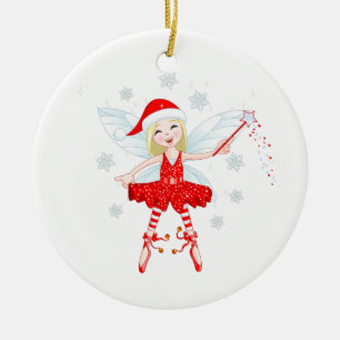 Jul Flicka Ornament
