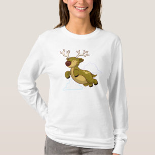 Jul Flies Reindeer T-shirt