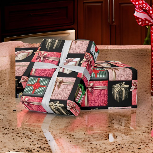 Jul Födelsedagspresentpapper Presentpapper (Skapare uppladdad)