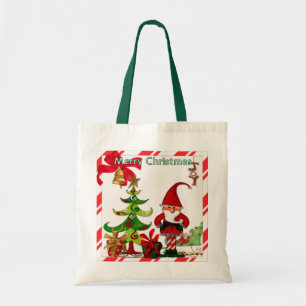jul Folk Whimsey GIFT Tygkasse