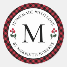 Jul Food Gift Red Buffalo Play Monogram