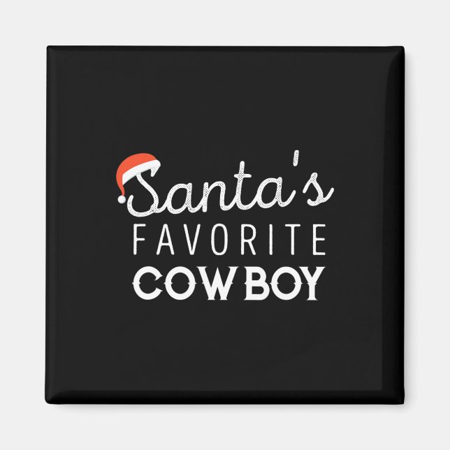 Jul för Cowboys Magnet (Framsidan)