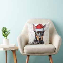 Jul för Dobermann Pinscher-älskare Kudde