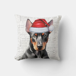 Jul för Dobermann Pinscher-älskare Kudde