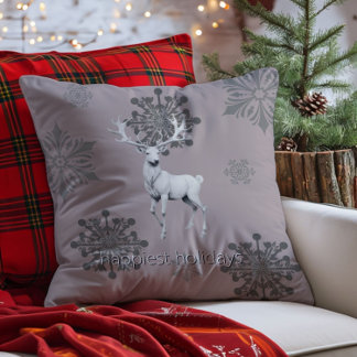 Jul för Elfenbenskusten Reindeer | Rosa Kudde