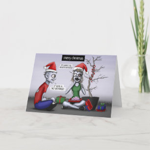 Jul för en Zombie Helgkort