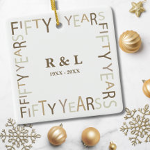 Jul för femtioårsjubileet Guld Bröllop