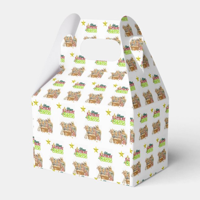 Jul för Gable Favoritbox Presentaskar (Framsidan Sidan)