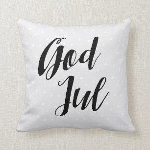 Jul för gudJul skandinav Kudde