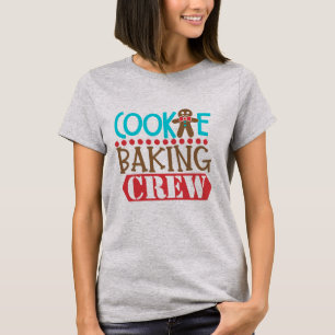 Jul för kakabakningbesättning t shirt