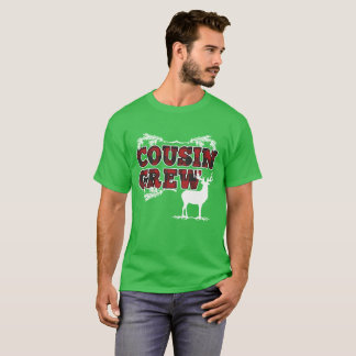 Jul för kusinbesättningpläd t shirt