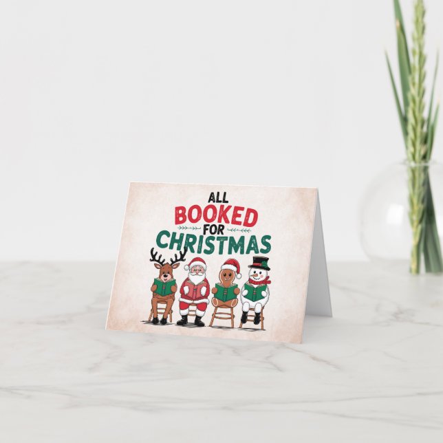 Jul för läsare kort (Framsida)