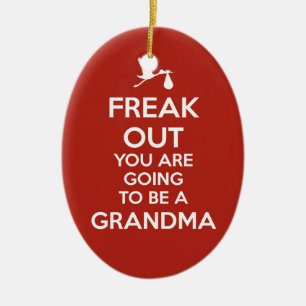 Jul för prydnad för gravidmeddelandemormor julgransprydnad keramik