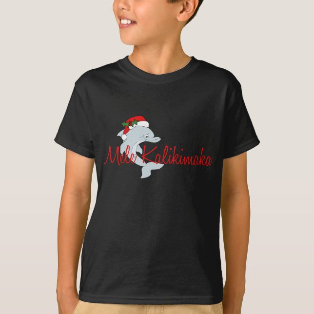 Jul för Santa delfinhawaiibo Tröja (Framsida)