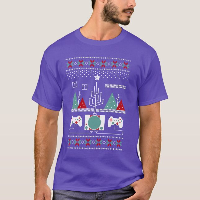 Jul för spelare t shirt (Framsida)