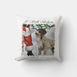 Jul för tysk Wirehted-pekare Kudde