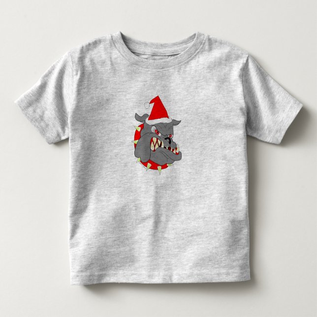 Jul för USMC-djävulenhund Tröja (Framsida)