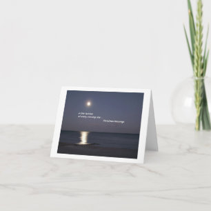 Jul för varje aftonstjärna helgkort