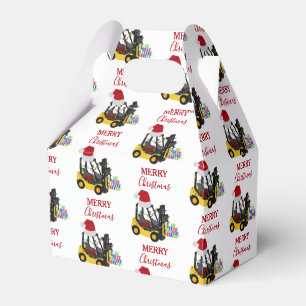 Jul Forklift Lastbil Presentaskar