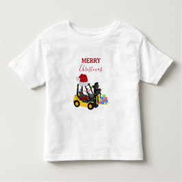 Jul Forklift Lastbil T Shirt