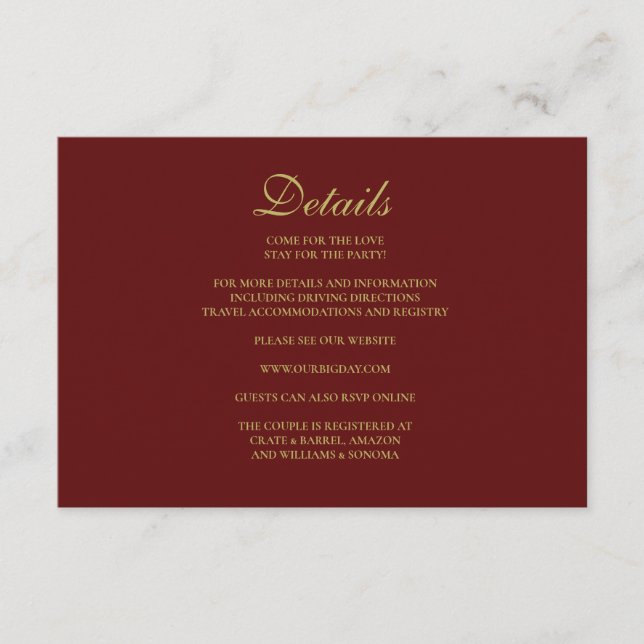 Jul formellt följekort detaljer tilläggskort (Framsida)